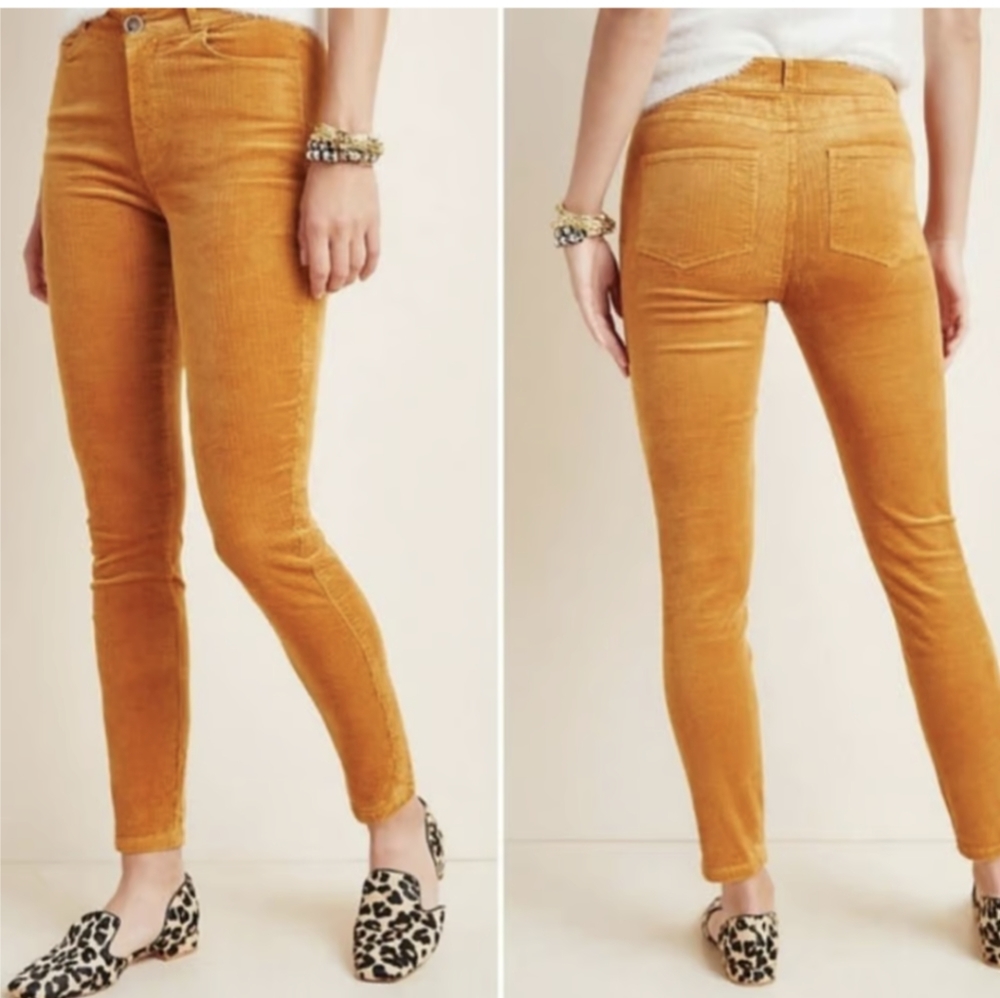 Hoxton Ankle Corduroy Pants (Anthropologie)